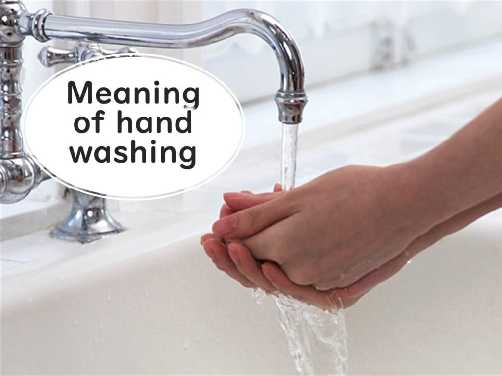 Image of hand washing