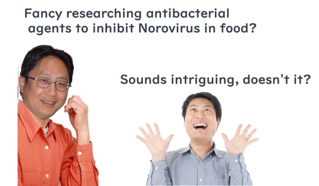 Research on norovirus growth inhibitors is pointless No. 1.