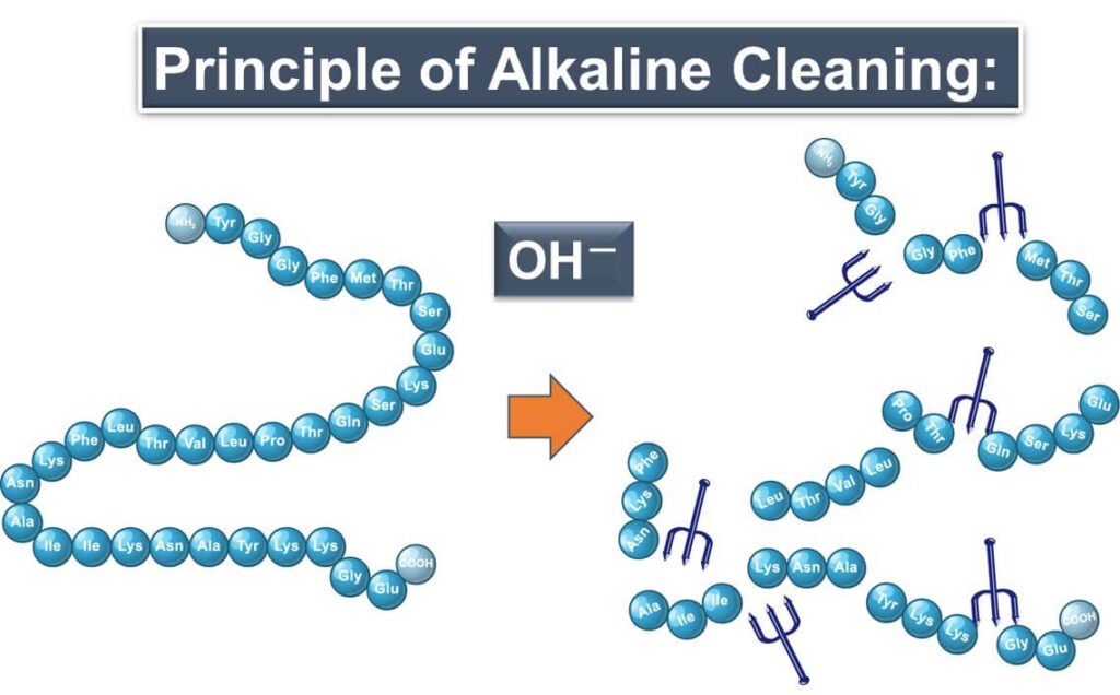 Alkaline detergents