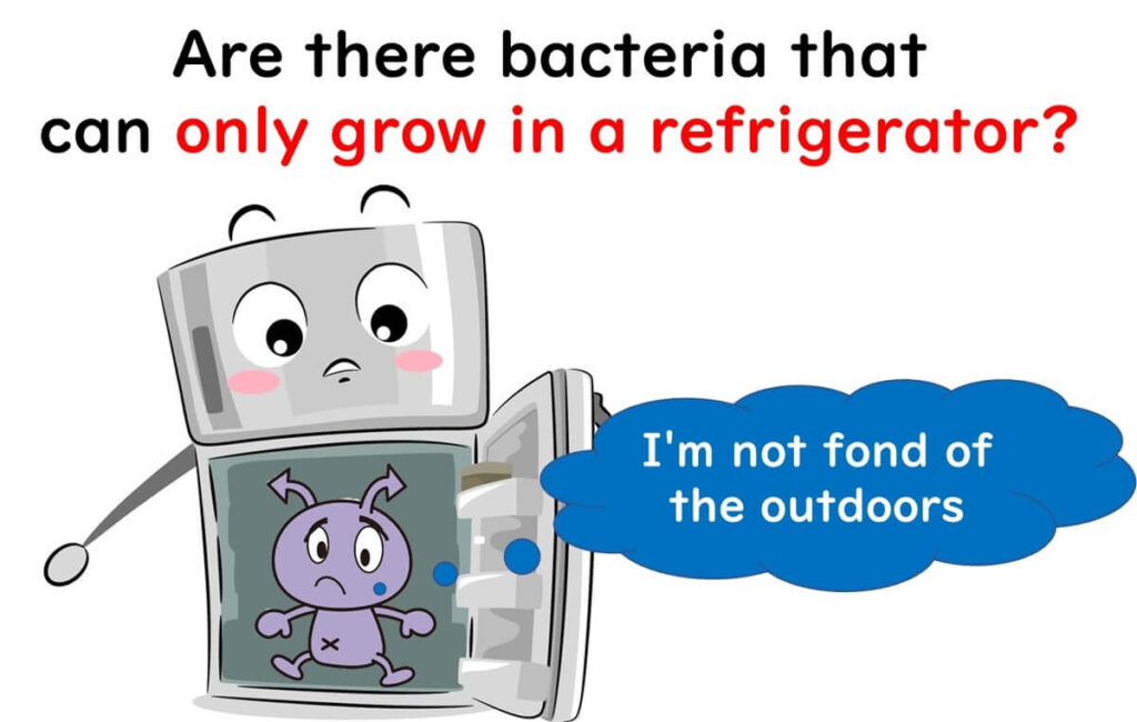 Microbes that only grow in the fridge