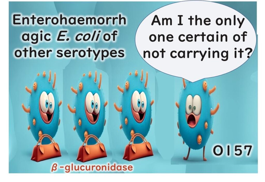 Enterohemorrhagic E. coli strains.