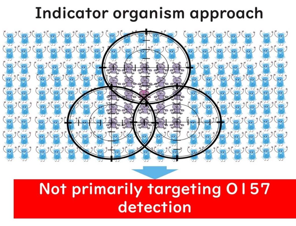 Meaning of indicator bacteria 2.