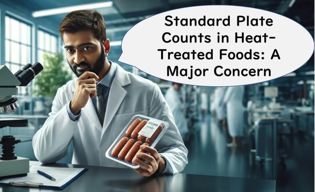 Standard Plate Count in processed foods is important